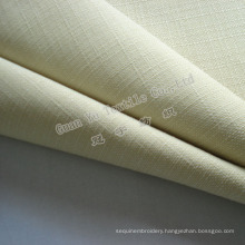 Solid Upholstery Polyester Linen Fabric for Sofa